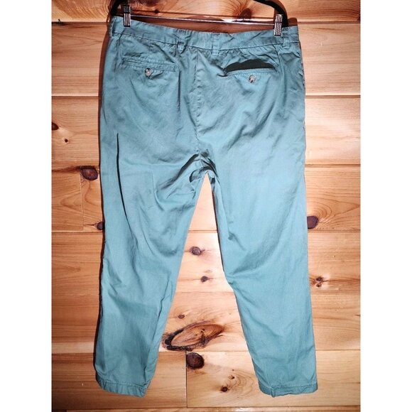 Vineyard Vines Pants Men 36X27 Green Chino Club Classic Preppy Retro - Picture 7 of 7